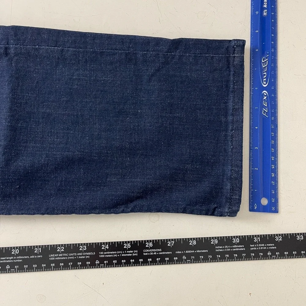 Levis 501 Jeans Mens 38x30 Blue Original Button Fly Dark Wash Grunge Cowboy 90s